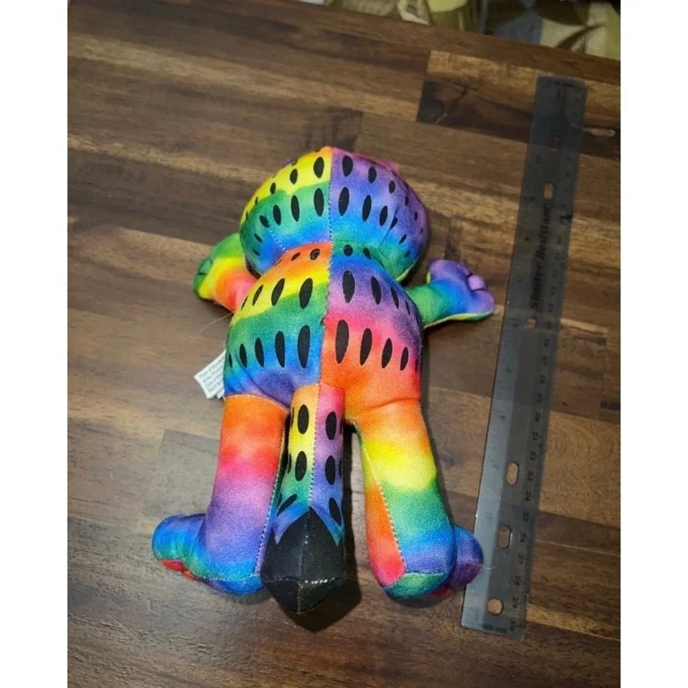 Garfield Cat Plush Multicolor Tye Dye